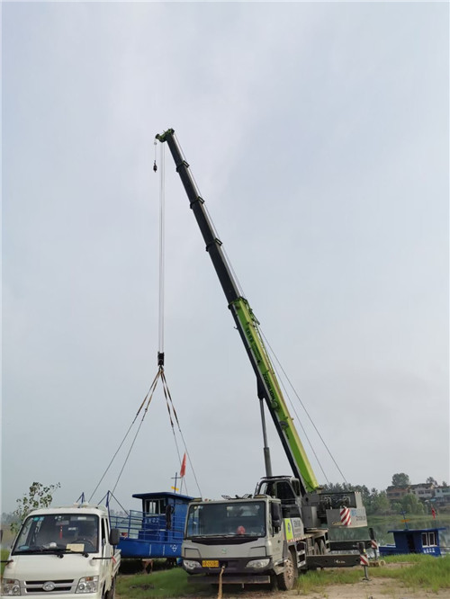 中原区桥梁建设吊装案例